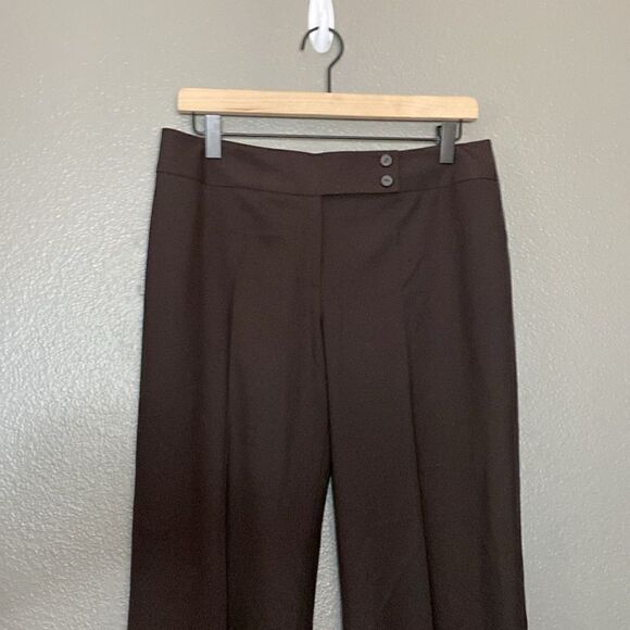 Classiques Entier Boot Cut Brown Pant Madison Avenue Fit NWT - Picture 2 of 12